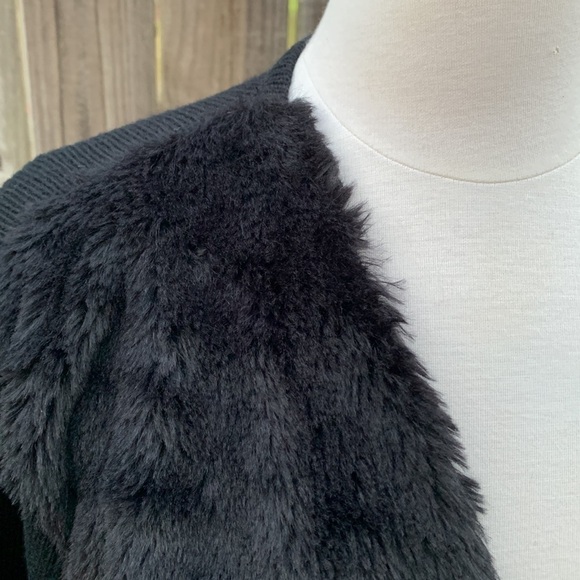 89th + Madison knit sweater with faux fur, size 2x - Picture 4 of 8